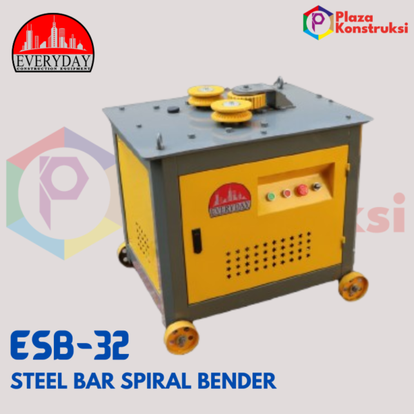ESB-32 STEEL BAR SPIRAL BENDER