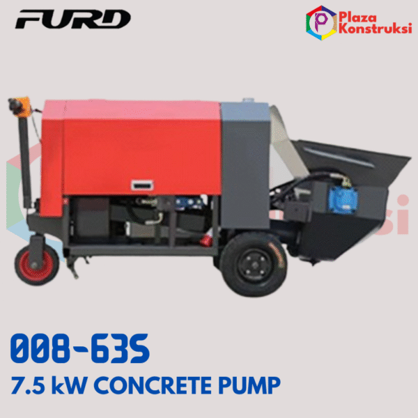 008-63S 7.5kW CONCRETE PUMP