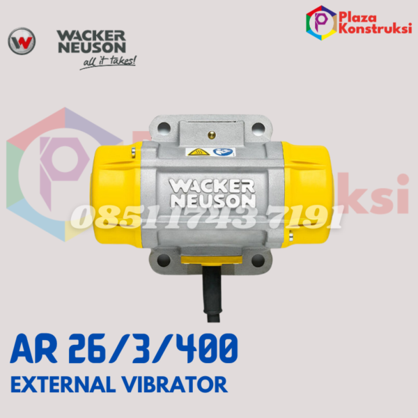 External Vibrator WACKER NEUSON AR 26/3/400