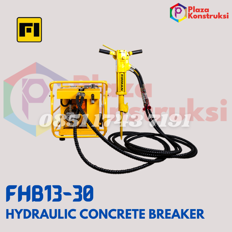 HYDRAULIC CONCRETE BREAKER FIRMAN FHB13-30