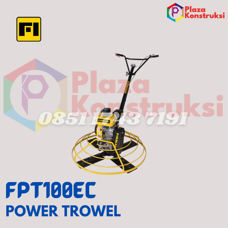 POWER TROWEL FIRMAN FPT100EC (tanpa engine)