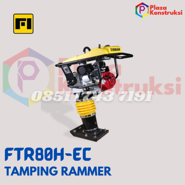 TAMPING RAMMER FIRMAN	FTR80H-EC (Inc. ENGINE HONDA)