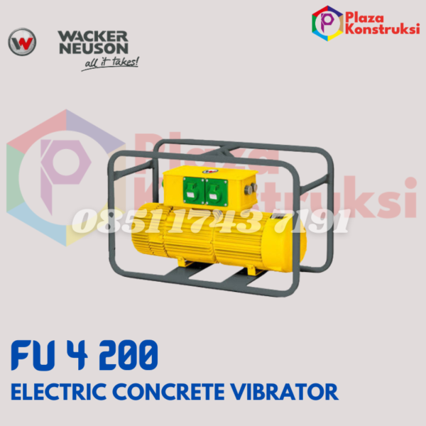 ELECTRIC CONCRETE VIBRATOR	WACKER NEUSON	FU 4 200